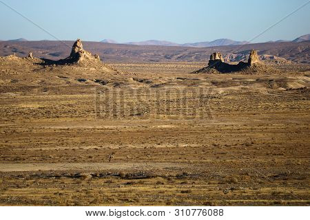 Vast Arid Plateau With Unusual Rock Formations Called Tufa Spires Which Were Created Underwater Duri