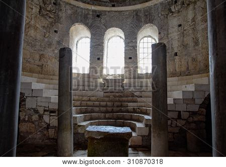 Altar Of The Church Of St. Nicholas The Baptist Miracle Worker In Demre, Turkey