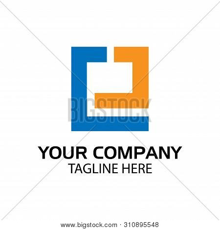 Ej Logo Template, Ej Letter, Flat Design. Vector