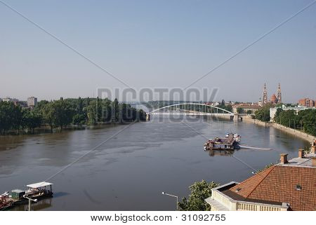 Tisza river, Szeged, Hungary