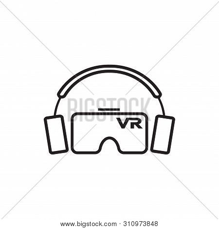 Virtual Reality Vr Icon Graphic Design Template
