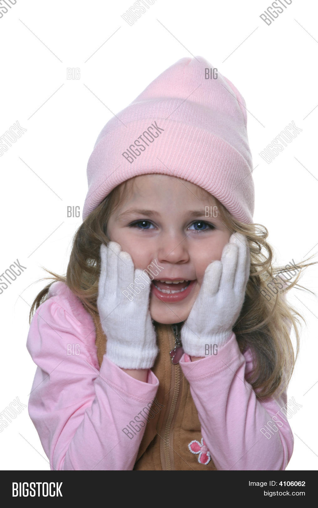 Little Girl Hat Gloves Image & Photo (Free Trial) Bigstock