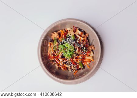 Chop Suey On Deep-fried Noodles, Sara Udon, Japanese Cuisine.