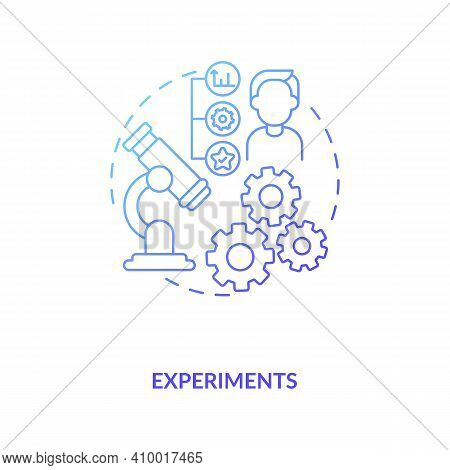 Experiments Concept Icon. Research Conditions With Scientific Approaches Idea Thin Line Illustration