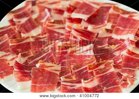 rebanadas de jamón