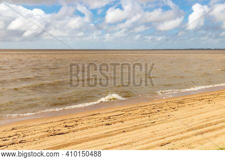 Beach In Lagoa Do Patos Lake
