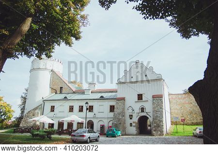 Przemysl, Poland - October, 2016: Przemysl Castle Or Casimir Castle, Xiv Century Is A Renaissance Ci