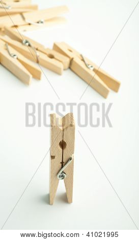 Mollette in legno