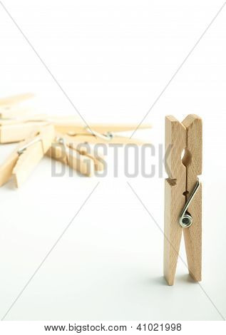 Mollette in legno