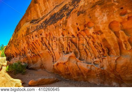 Eroded Landscape, Arches National Park, Moab, Utah, Us