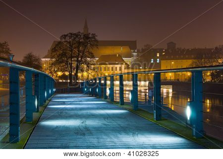 Wroclaw i nat, Polen