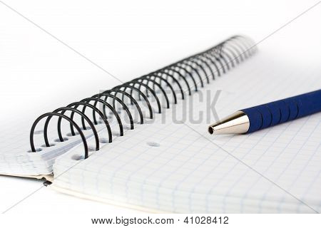 Notesbog og Pen