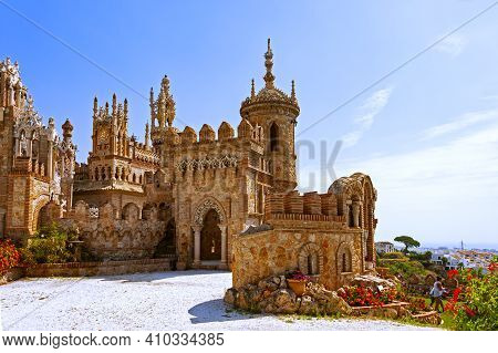 Benalmadena, Spain - May 28, 2017: Castillo De Colomares, A Castle, Dedicated To The Life And Advent