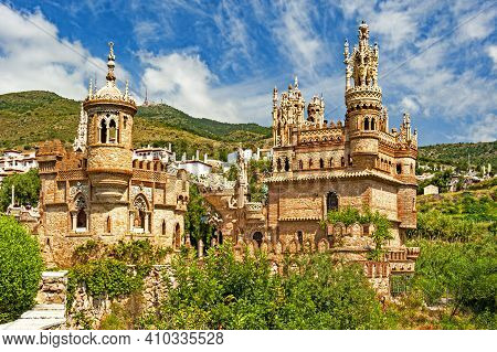 Benalmadena, Spain - May 28, 2017: Castillo De Colomares, A Castle, Dedicated To The Life And Advent