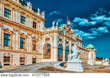Upper Belvedere. Main Palace Complex Belvedere.vienna. Austria.