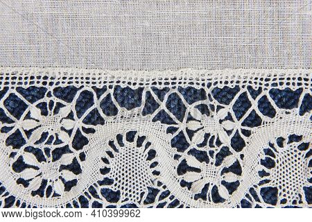Traditional Textile Bobbin Detail Artisan Craftmanship Made In Camarinas. Spain