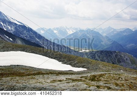 Mountain Altai Summer Landscape, Russia.