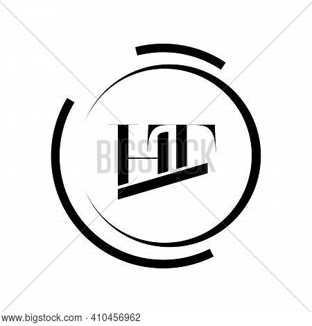 Alphabet Letters Monogram Icon Logo Th Or Ht