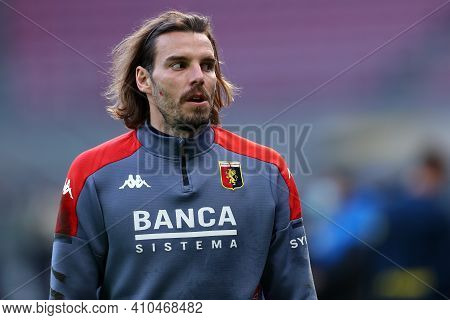 Milano, Italy. 28th February 2021 . Federico Marchetti Of Genoa Cfc  During The Serie A Match Betwee