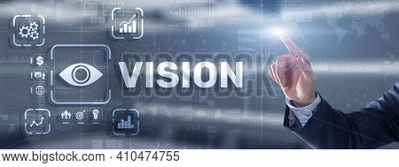 Vision Direction Future Business Inspiration Motivation Concept