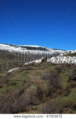白い村、シエナ、アンダルシア、スペイン。