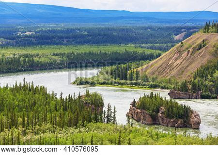 Canadian landscapes of the Klondike