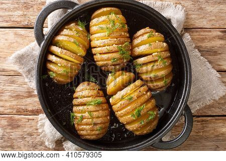 Hasselback Potatoes Are A Style Of Baked Potato That Was First Created In A Tavern In Sweden Called 