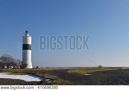Early Spring At The Ottenby Lighthouse On The Island Oland In Sweden