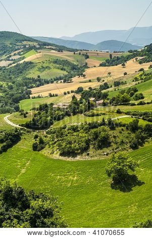 Marches landschap