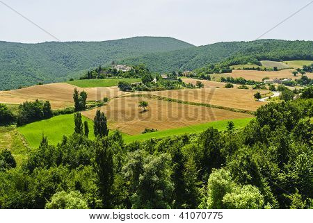 Marches landschap