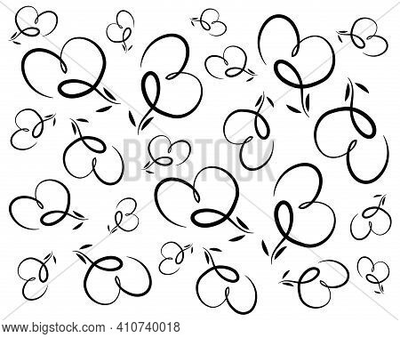 Heart Arrow Pattern Background Pattern Cute Arrow Pattern
