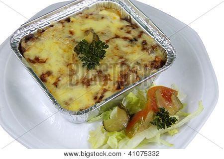 Spaghetti Bolognaise Takeaway tæt op