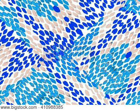 Snake Skin Background.