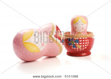 Muñecas rusas uno dentro del otro