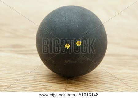 Double Yellow Dot Squash Ball