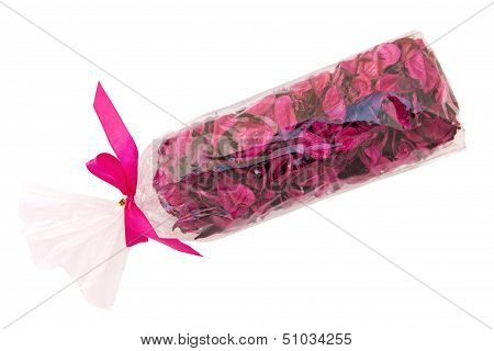 Packing Of Dry Rose Petals