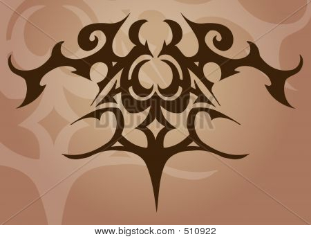 Elemento di disegno del tatuaggio