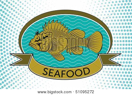fish label