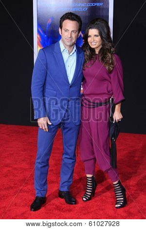 LOS ANGELES - MAR 6: Scott Waugh, wife Beth at the premiere of DreamWorks Pictures' 'Need For Speed' at TCL Chinese Theater on March 6, 2014 in Los Angeles, California