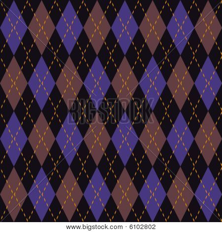 Argyle Bezešvé Pattern