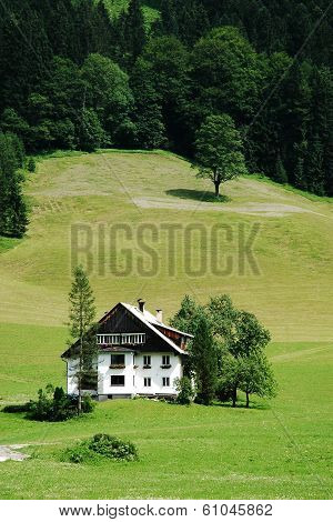 A traditional submontane cottage in Austria