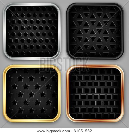 App Icons Set, App Icons Vector Illustration