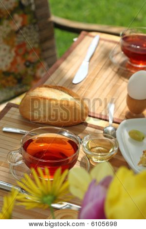 Breakfast In The Garden.