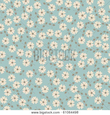 Vector seamless floral pattern.