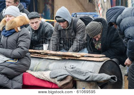 Ukraine Euromaidan In Kiev