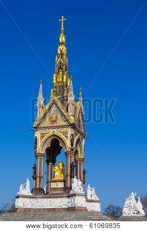 Albert Memorial During The Day