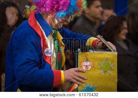 Clown Camera Man