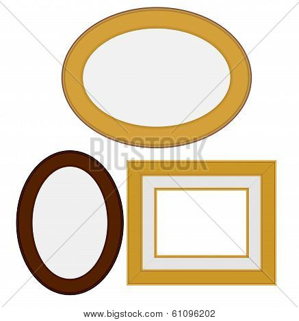 Square And Oval Frames