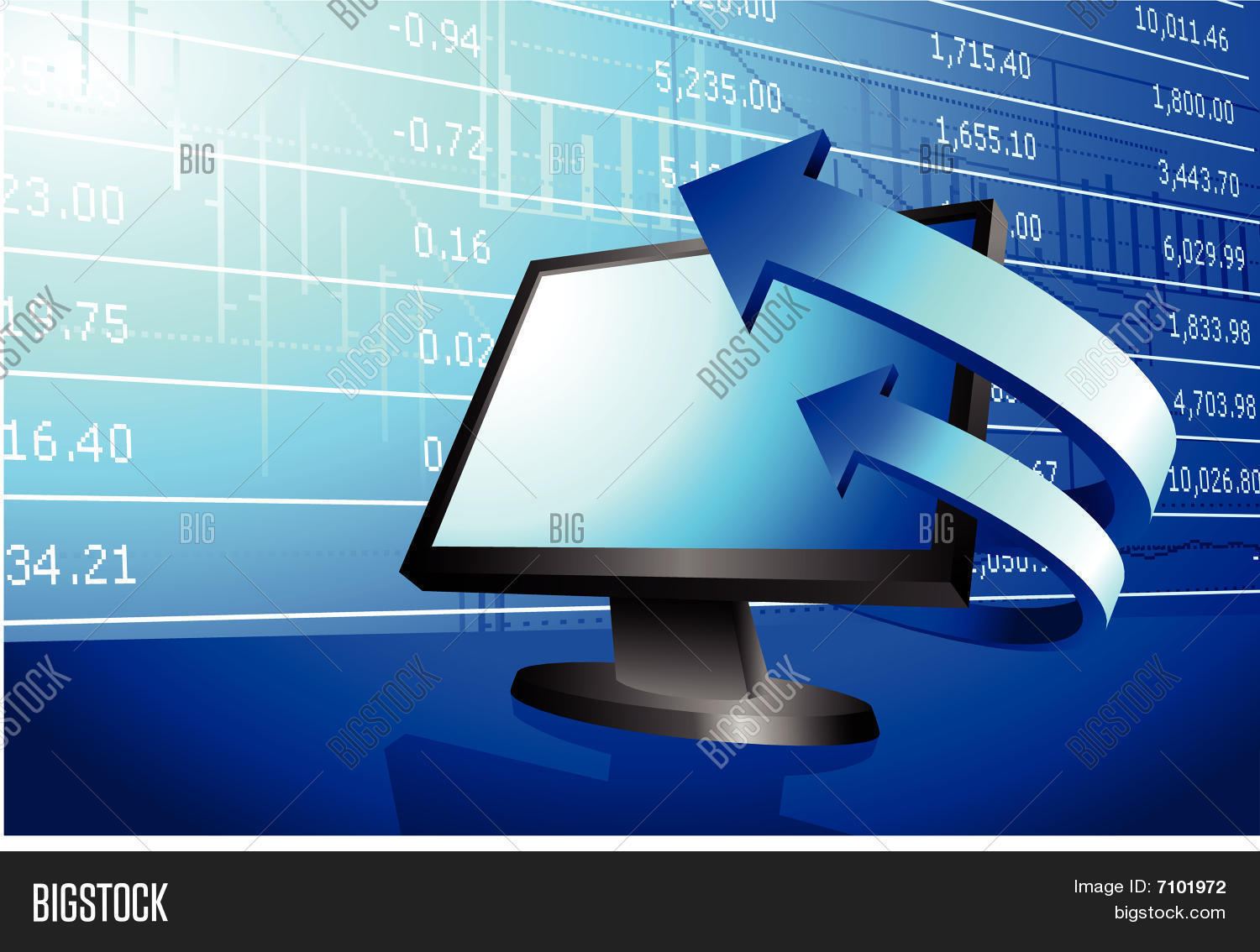 Computer Arrows On Vector & Photo (Free Trial) | Bigstock