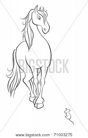 Horse And The Mouse